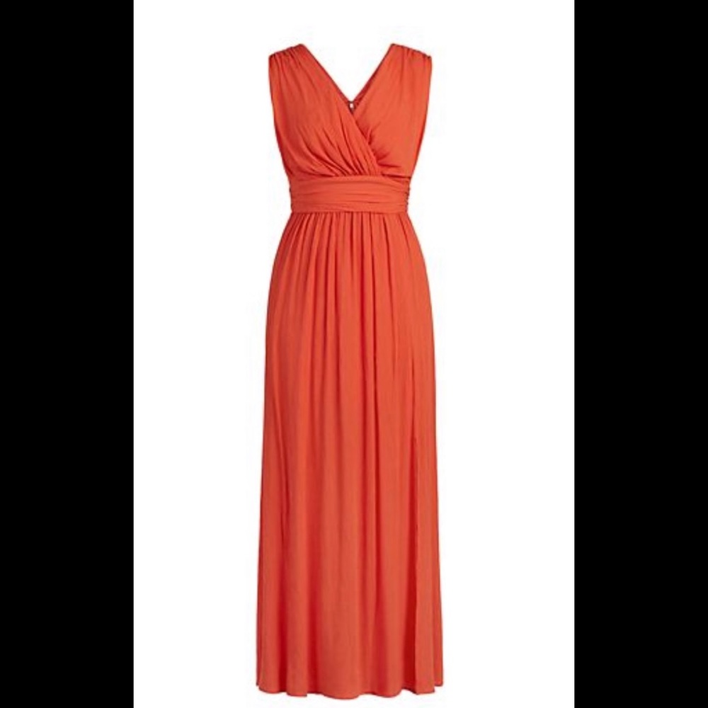 New York & company Crinkle Maxi Dress